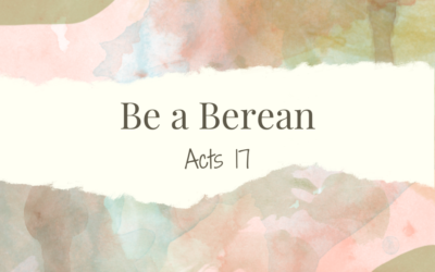 Be a Berean
