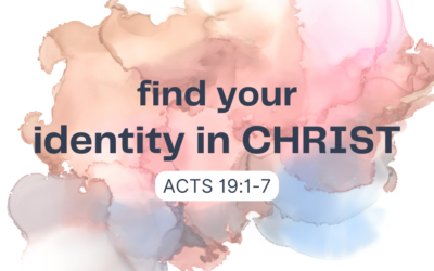 Find Your Identity in Christ