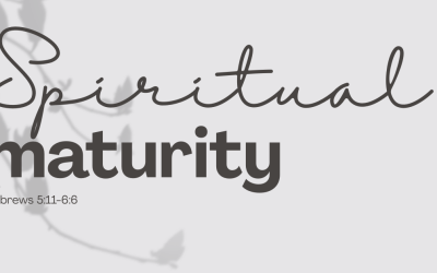 Spiritual Maturity